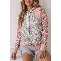 Azura Exchange Leopard Hooded Sweatshirt - L thumbnail