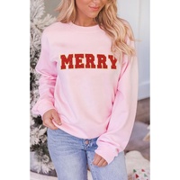 Azura Exchange MERRY Graphic Pullover Sweatshirt - 2XL thumbnail