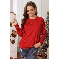 Azura Exchange Round Neck Raglan Sleeve Sweatshirt - S thumbnail