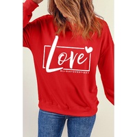 Azura Exchange Love Graphic Sweatshirt - 2XL thumbnail