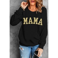 Azura Exchange MAMA Glitter Graphic Sweatshirt - S thumbnail