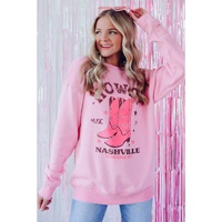 Azura Exchange NASHVILLE Vintage Western Sweatshirt - M thumbnail