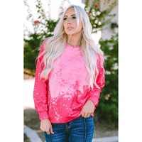 Azura Exchange Long Sleeve Tie Dye Pullover Sweatshirt - M thumbnail