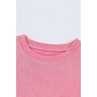 Azura Exchange Oversized Ribbed Trim Sweatshirt - M thumbnail