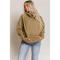 Azura Exchange Patchwork Kangaroo Pocket Hoodie - XL thumbnail