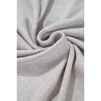 Gray Colorblock Ribbed Collared Oversized Sweatshirt - M thumbnail