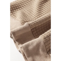 Parchment Leopard Quilted Patchwork Crew Neck Sweatshirt - L thumbnail