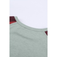 Azura Exchange Plaid Long Sleeve Sweatshirt - M thumbnail
