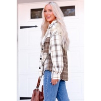 Azura Exchange Plaid Oversized Shirt - M thumbnail