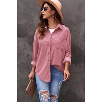 Azura Exchange Button Pocket Corduroy Shirt - 2XL thumbnail