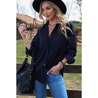 Azura Exchange Corduroy Button Pocket Shirt - 3XL thumbnail