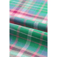 Azura Exchange Plaid Button Down Split Shirt - S thumbnail