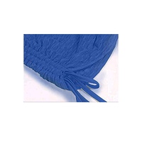 Blue Butt Lifting High Waist Yoga Shorts - M thumbnail