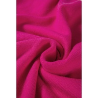 Bonbon Three Tone Contrast Round Neck Loose Sweater - L thumbnail