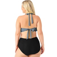 Azura Exchange Allure Juniors Plus Size Flounce Swimwear - 2X thumbnail