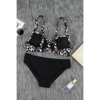 Azura Exchange Leopard Twisted Bust Bikini Set - L thumbnail