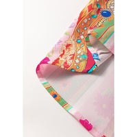 Multicolour Boho Floral Print Buttoned Long Sleeve Shirt Dress - L thumbnail