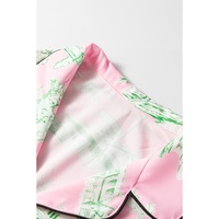 Pink Holiday Resort Short 2pcs Pajama Set - XL thumbnail
