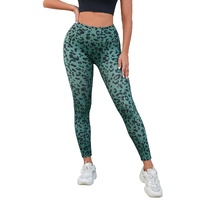 Azura Exchange Leopard Print Active Leggings - L thumbnail