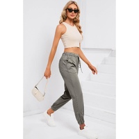 Azura Exchange Pocketed Twill Jogger Pants - L thumbnail