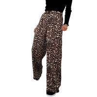 Azura Exchange Black High Waist Wide Leg Pants - 8 US thumbnail