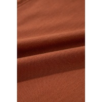 Red Dahlia Elastic Waist Pocketed Casual Straight Leg Pants - S thumbnail