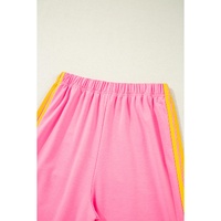 Pink Counting Rainbows High Waist Sweatpants - XL thumbnail