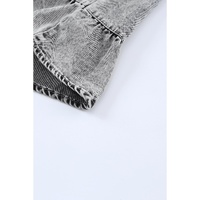 Azura Exchange Tiered Denim Top - S thumbnail