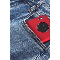 Azura Exchange Heart Patchwork Jeans - 8 US thumbnail