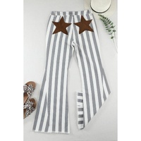 Azura Exchange Star Embellished Western Flare Jeans - 8 US thumbnail