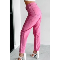 Azura Exchange Patchwork Straight Leg Jeans - 14 US thumbnail