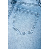 Myosotis High Rise Shift Slit Leg Straight Jeans - 14 US thumbnail