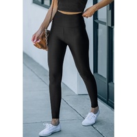Azura Exchange High Rise Leggings with Waist Cincher - L thumbnail