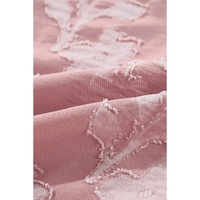 Peach Blossom Floral Surplice V Neck Tiered Ruffled Plus Size Dress - 1X thumbnail