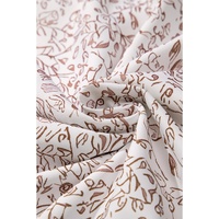 White Floral V Neck Ruffled Short Sleeve Plus Size Dress - 3X thumbnail
