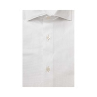 Bagutta Men's White Cotton Shirt - 2XL thumbnail