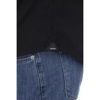 Slim Button-Front Shirt with Italian Collar and Logo Detail 42 IT Men thumbnail