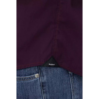 Slim Fit Button-Front Shirt with Italian Collar and Logo Detail 41 IT Men thumbnail