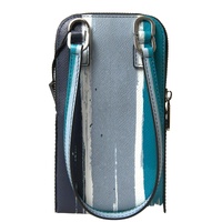 Dolce & Gabbana Men's Blue Leather  Purse Crossbody Sling Phone Bag - One Size thumbnail