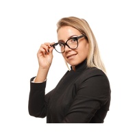 Tod's Women's Black  Optical Frames - One Size thumbnail