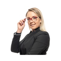 Omega Women's Red  Optical Frames - One Size thumbnail