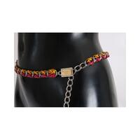 Brand New Dolce & Gabbana Belt with Crystal Detailing M Women thumbnail