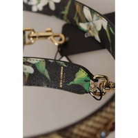 Dolce & Gabbana Women's Beige Exotic Leather Crystals Reversible Shoulder Strap - One Size thumbnail