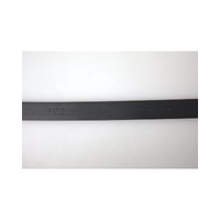 Dolce & Gabbana Men's Bordeaux Leather Silver Metal Buckle Belt - 95 cm thumbnail