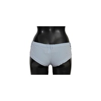 Ermanno Scervino Women's Blue Beachwear Bottoms Swimsuit Shorts - 2 IT thumbnail