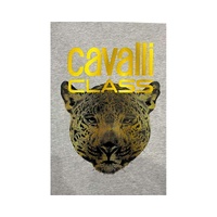 Cavalli Class Men's Gray Polyester Sweater - S thumbnail