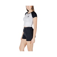 Converse Women's Black And White Cotton Tops & T-Shirt - 40 IT thumbnail