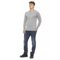 Crew Neck Solid Color Sweater L Men thumbnail