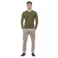 V-Neck Solid Color Sweater XL Men thumbnail