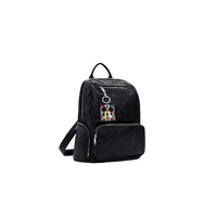 Desigual Women's Black Polyethylene Backpack - One Size thumbnail